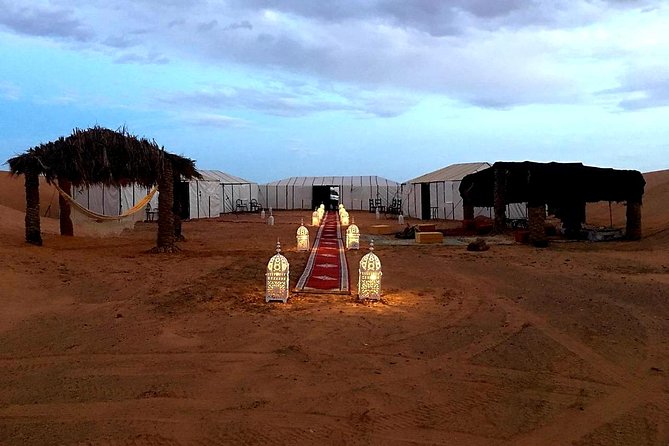 Camel Trekking & Overnight Luxury Camp - Dining Options and Amenities