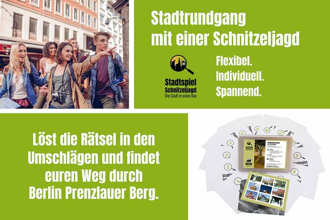 City Game Scavenger Hunt Berlin Prenzlauer Berg - Independent City Tour - Meeting Point and End Location