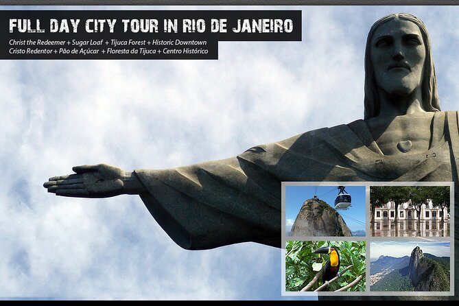 City Tour - Christ Statue + Historic Downtown + Sugar Loaf - Transportation and Logistics