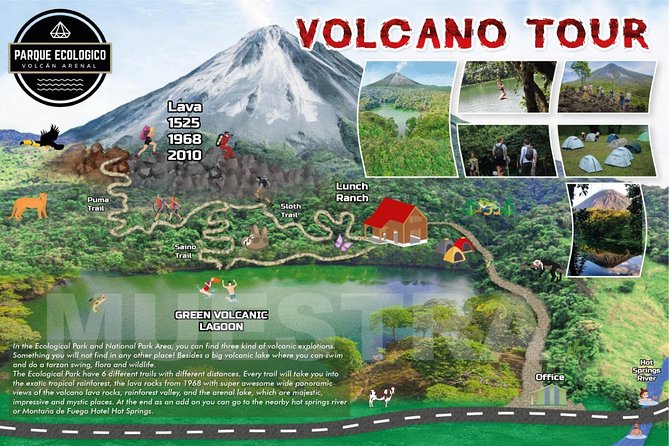 Day Pass - Ecological Park Arenal Volcano + Hot Springs - Location and Meeting Details