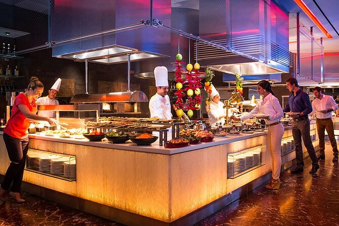 Dinner in Saffron Atlantis the Palm With Transfer Optional - Transportation Choices Available
