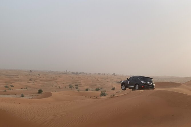 Dubai Desert Safari-Bbq Dinner, Belly Dance, Fire Show - Thrilling Dune Bashing Experience