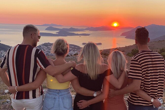 Dubrovnik Sunset Panorama & Wine - Ascending Mt. Srd for Sunset
