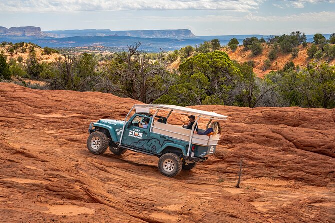 East Zion: Pink Sands Jeep Tour - Inclusions and Offerings