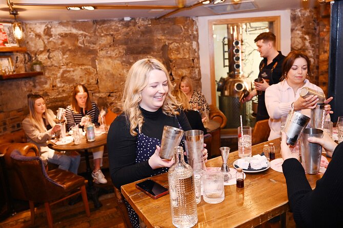 Eden Mill Edinburgh Love Gin Cocktail Masterclass - Unique Underground Vault Setting
