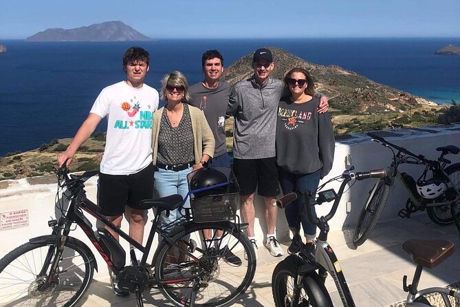 Electric Bike Tour And Swim Around Milo Island  - Milos - Adamas Village and Catacombs