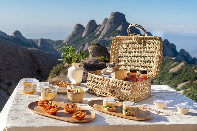 Elegant Private Picnic in Montserrat at 1100m Altitude - Picnic Menu Details