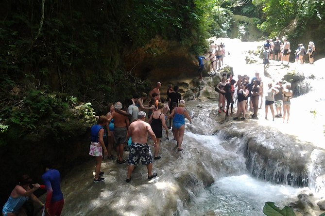 Falmouth Shore Excursion Blue Hole and Dunns River Falls Combo - Personalized Tour Experience