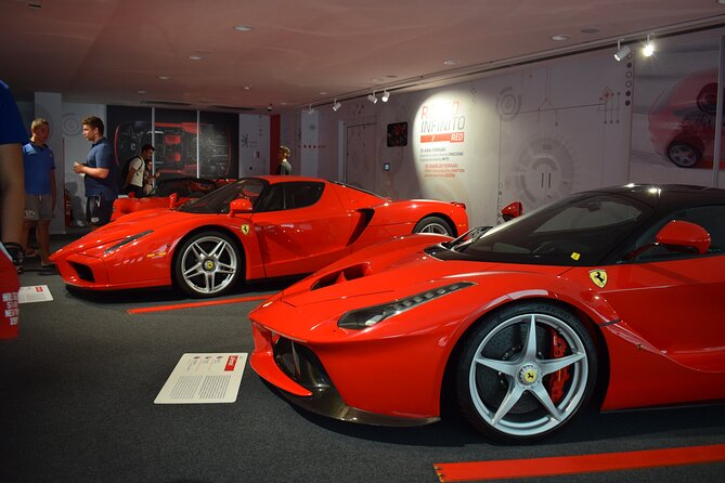 Ferrari World: Museums, Factory Tour, Simulator,Private Transport - Tour Inclusions and Highlights