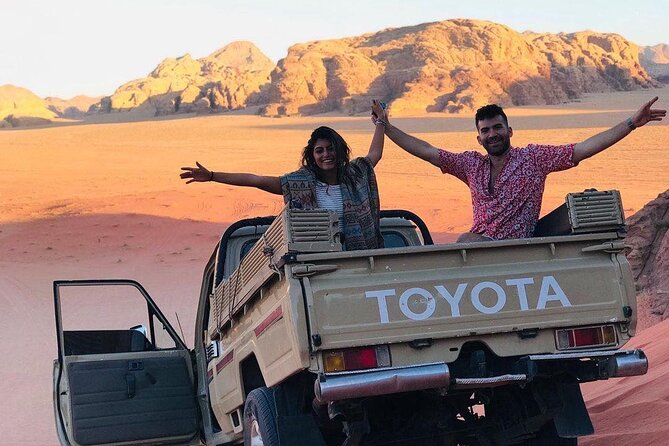 Full Day Jeep Tour in Wadi Rum Desert | Magic Bedouin Star - Exploring Wadi Rum