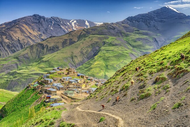 Full Day KHINALUG and the Candy Mountains Tour - Meeting and Pickup