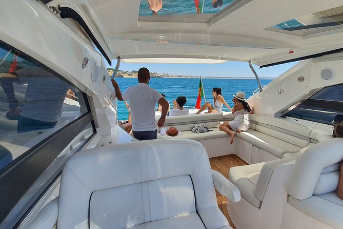 Full-Day Private Cruise in the Algarve Coast by Luxury Yacht - Luxury Yacht Details