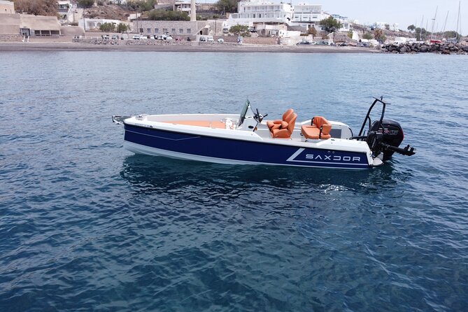 Full Day Rental in Santorini With Saxdor Luxury Boat - Customizable Itinerary and Preferred Locations
