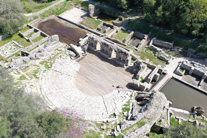 Full Day Tour: Butrint National Park, Ksamil, Blue Eye and Lekursi Castle - Ksamil Beach Town
