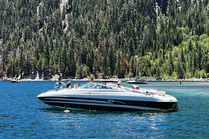 Full Day Tour on Lake Tahoe in the White Lightning up to 8 Guests - Inclusions
