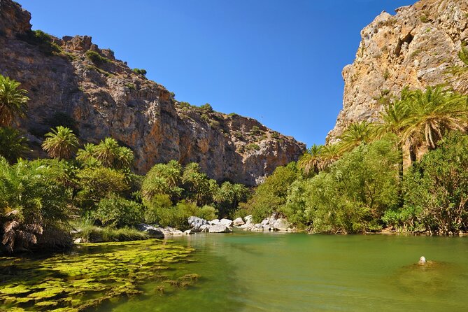 Full-Day Tour to Preveli Palm Beach From Heraklion - Pickup and Accessibility