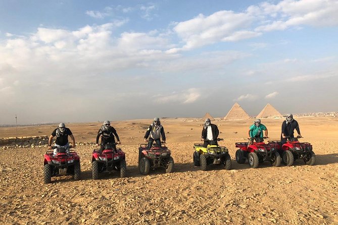 Giza Adventure: Grand Egyptian Museum, Pyramids, Sphinx& ATV Ride - Pickup Information