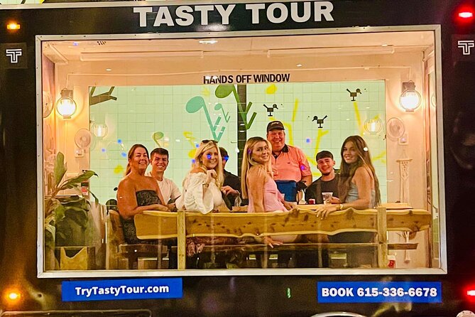 Glass Wall Panoramic Private Tour! Drink & Eat. Temp Controlled - Inclusions and Amenities