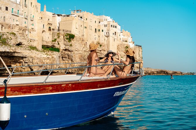 Group Boat Excursion to Polignano MAMMAMIA Boat - Whats Included in the Experience