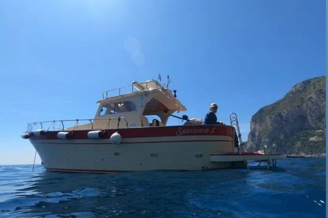 Group Boat Tour to Capri With Cave Visit and Bathing Stop - Inclusions and Amenities