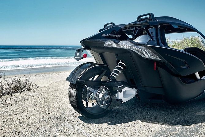 Half-Day (4 Hour) Polaris Slingshot Rental for up to TWO People - Included Amenities