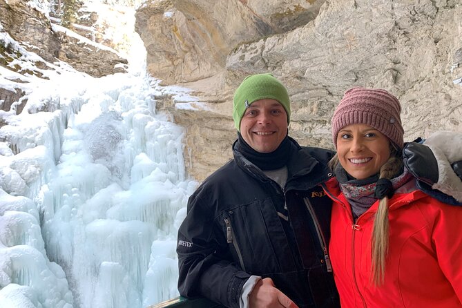 Half Day Marble and Johnston Canyon Ice Walk Combo Tour - Meeting and Pickup Details