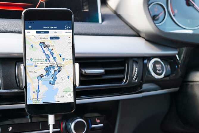 Historical Baltimore Self-Driving Sightseeing Audio Tour - Exploring the City