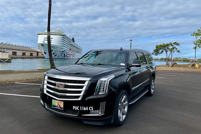 Honolulu Harbor Cruise Terminal Transfer by Luxury Vehicle - Transportation Features and Inclusions