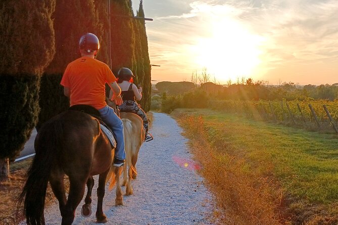 Horseback Riding at Sunset 1 Hour at the Certosa Di Pisa - Participant Information and Safety