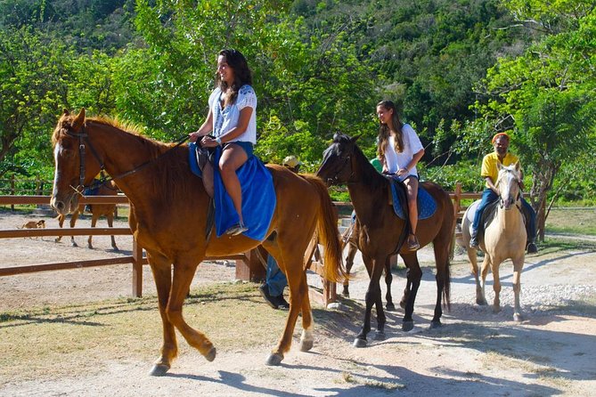 Horseback Riding, ATV & Blue Hole (Land & Sea) From Falmouth - Pickup and Meeting Details