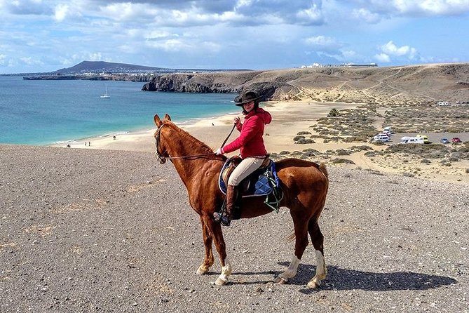 Horseback Riding in the Sunset of Famara Beach, Lanzarote, Spain - Exploring the Tranquil Coastal Path