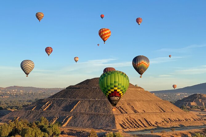 Hot Air Balloon Flight Over Teotihuacan, From Mexico City - Inclusions and Whats Provided