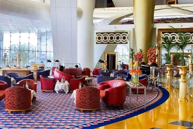 Inside Burj Al Arab Guided Tour With Transfer & Dinner Options - Included Experiences and Amenities
