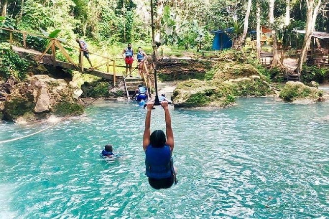 Irie Blue Hole and Horseback Riding Adventure Tour From Runaway Bay - Safety Considerations