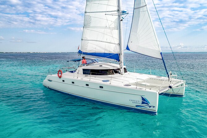 Isla Mujeres Catamaran Tour With Open Bar, and Spinnaker Sailing - Inclusions and Logistics