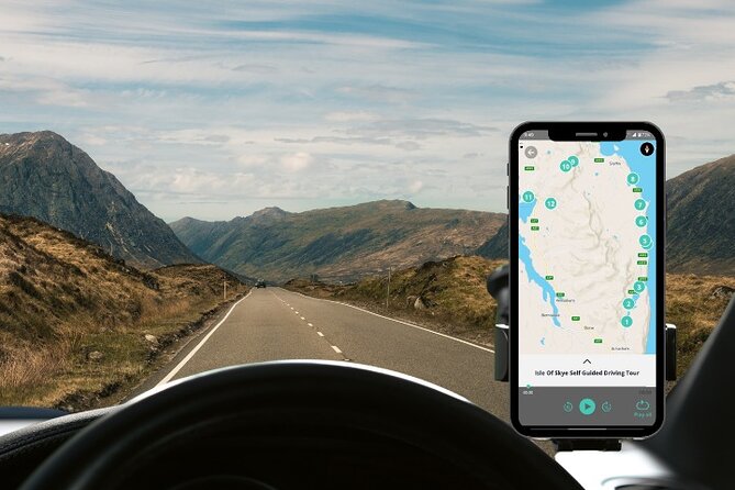 Isle Of Skye Self Guided Driving Tour - App Functionality and User Experience
