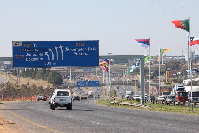 Johannesburg Airport Private Transfers: Departures (Hotel Pickup) - Included in the Transfer