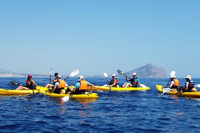 Kayak Excursion in Altea to Cova Dels Coloms Platja Mascarat - Inclusions
