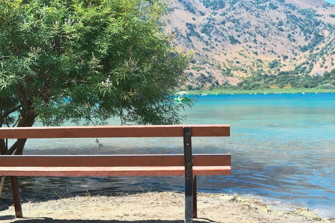 Kournas Lake Argiroupolis and Olive Oil Factory - Transportation and Pickup