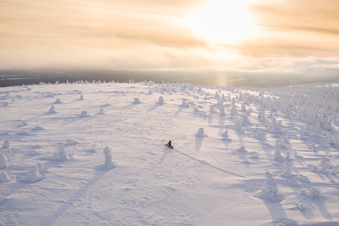 Levi Lapland Snowmobile Park Snowboarding - Snowmobile Driving Experience