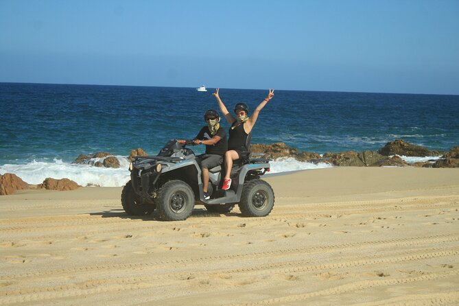Los Cabos Beach & Desert Tour in Automatic ATV + Tequila Tasting - Transportation and Pickup