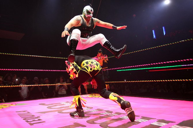 Lucha Libre Tickets & Tacos & Beer & Mezcal - BEST NIGHT EVER! - Vegetarian Taco Options