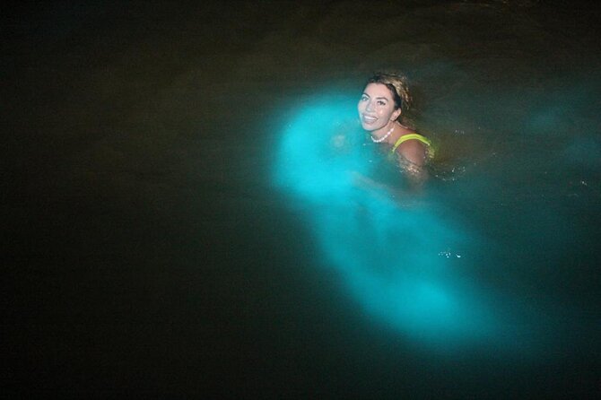 Luminous Lagoon Glistening Water Night Tour by Boat - Pickup and Dropoff