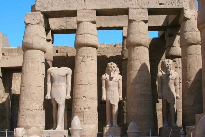 Luxor East and West Bank: Valley of the Kings, Habu Temple,Karnak&Luxor Temples - The Colossi of Memnon
