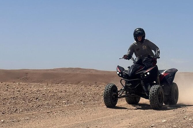 Luxury 2h Quad in Agafay With Transportation - Highlights of the Agafay Desert Landscape