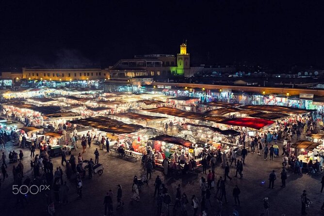 Marakech Saharan Splendor 2 Days Luxury Camp Desert Tour From Fes - Accommodation and Dining Experience