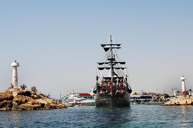 Mega Day Black Pearl Cruise From Protaras - Departure and Itinerary