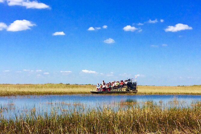 MIAMI: Everglades Airboat and Wildlife Sanctuary - Exploring the Wetland Trails