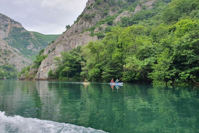 Millenium Cross, St. Pantelemon Monastery &Matka Canyon Private Tour From Skopje - Discovering Vrelo Cave