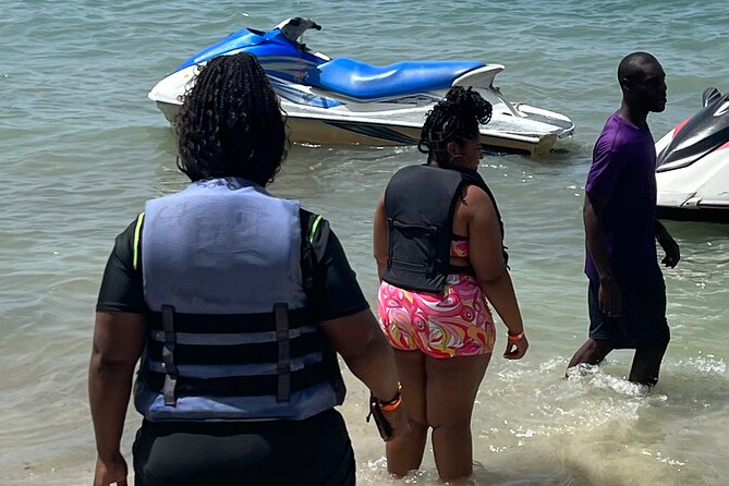 Montego Bay Jetski and Bamboo River Rafting Private Tour
